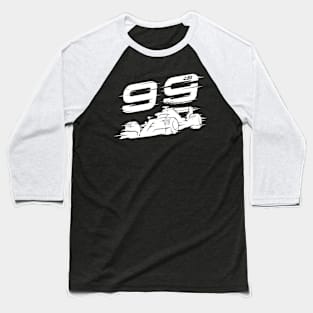 We Race On! 99 [White] Baseball T-Shirt